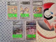 Pokemo Karten Gradings PSA (Glurak/Pikachu/Rayquaza/Mew) - Kaarst