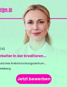 Mitarbeiter (m/w/d) in der Kreditorenbuchhaltung - Heidelberg