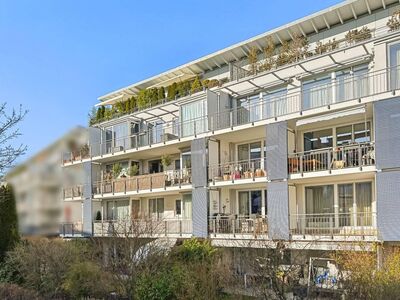 Sonnige 3-Zimmer-Wohnung mit Süd-Balkon - Ruhiges Wohnen in Top-Lage von München-Oberföhring!
