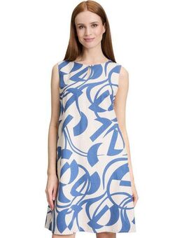 Betty Barclay Sommerkleid Betty Barclay Damen Sommerkleid Leinenkleid ohne Arm Form