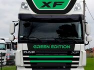 AUFKLEBER Fahrzeugbeschriftung DAF XF 105 106 EURO 5 UND EURO 6 GREEN EDITION - Wuppertal