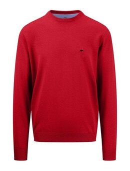 FYNCH-HATTON Strickpullover mit Stickerei auf der Brust