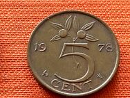 Münze Münzen Umlaufmünze Niederlande 5 Cent 1978 - Alzey