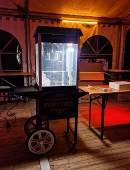 Professionelle Popcornmaschine mieten - Deutsch Evern