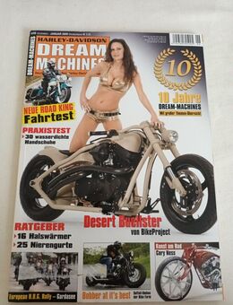 Harley - Davidson Dream Machines 6/08 2009 Zeitschrift Magazin - Essen