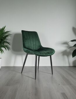 Samt Esszimmerstühle Smaragdgrün Neu - Berlin
