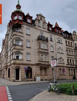 Vermietete 3-Zimmer-Wohnung mit Balkon in charmantem Altbau nahe dem Stadtpark - Fürth
