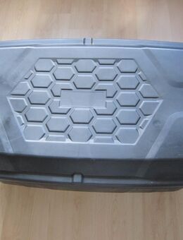 Transport-Box schwarz 93 x 53 x 46 cm (145 Liter), 4 Rollen - Horgen
