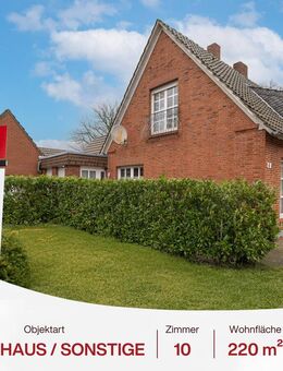 PROVISIONSFREI !! Boardinghouse oder Zimmervermietung - Flexibles Objekt mit bestehender Konzession - Lingen (Ems)