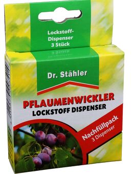 Dr. Stähler Pflaumenwickler Pheromon-Dispenser, Lockstoff für Trichterfalle - Steinmauern