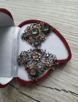 Antik Schmuck, Brosche, Anhänger, Antik - Alt Zauche-Wußwerk