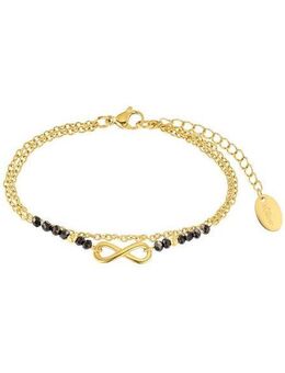 s.Oliver Armband Infinity/Unendlichkeitsschleife, mit Glasstein