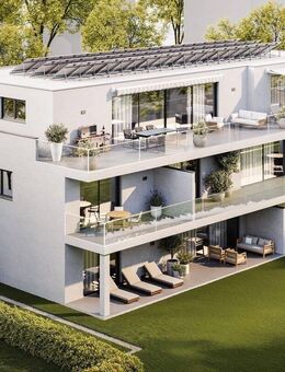 Verkaufsstart! Sonnige und ruhige 3 1/2 Zimmer Neubauwohnung mit Balkon und Aussicht ins Grüne - Bad Waldsee