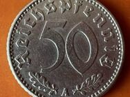 50 Reichspfennig 1943 "A" Kursmünze Deutsches Reich Umlaufmünze - Münster (Hessen)