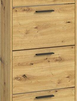 HBZ Schuhkommode Sam Schuhkipper, Schuhschrank BxHxT 59x136x17 cm (1 St), mit 4 Klappen