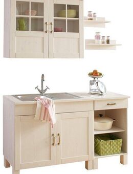 Home affaire Pantryküche Alby, Breite 150 cm, in 2 Tiefen, ohne E-Geräte