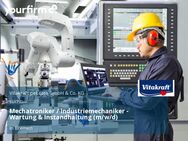Mechatroniker / Industriemechaniker - Wartung & Instandhaltung (m/w/d) - Bremen