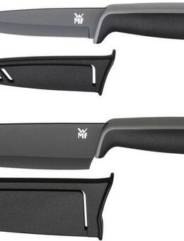 WMF Messer-Set Touch (Set, 2-tlg., 1x Allzweckmesser 20 cm, 1x Kochmesser 24 cm, je mit Klingenschutz), mit passenden Schutzhüllen
