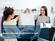 Account Manager Retail Online (m/w/d) - Sankt Ingbert Zentrum