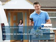 Mitarbeiter im technischen Einkauf (m/w/d) - Hemer