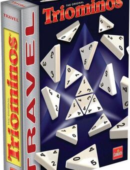Goliath® Spiel Triominos Travel Edition, Familienspiel