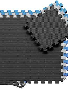 Be-Maxx Schutzmatten 18tlg. Set Puzzlematte schwarz 32x32cm - Rödermark Zentrum