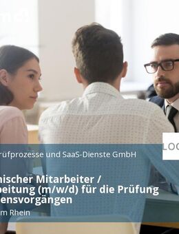 Kaufmännischer Mitarbeiter / Sachbearbeitung (m/w/d) für die Prüfung von Schadensvorgängen - Monheim (Rhein)