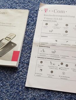c02) Bedienungsanleitung für T-Sinus 314 AB - Beschreibung Sinus - T-COM ; Telekom - Garbsen