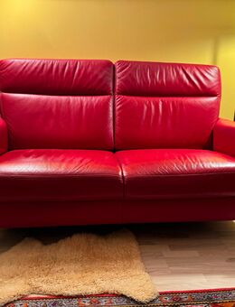 2-Sitzer Sofa, Leder - Berlin Reinickendorf