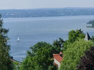 Seeblick, Ruhe, großer Garten mit Obstbäumen, rund 300 qm Wohnfläche auf 2 Ebenen - Herrsching (Ammersee)