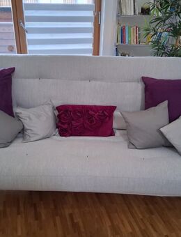 Segmüller/Fraction Sofa mit Schlaffunktion umklappbar verstellbares Kopfteil - Dietramszell