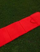 Strandmatte Camping-Matte ca. 48x180 cm rot klappbar Tasche 5,- in 24944