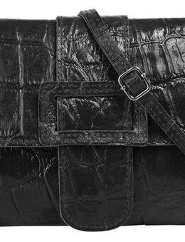 Cluty Abendtasche, echt Leder, Made in Italy