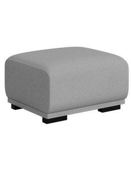 Home affaire Polsterhocker BORNHOLM, kleiner Hocker passend zur Serie, Maße B/T/H: 61/72/46 cm, mit Wellenfederung, in hochwertiger Verarbeitung