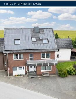 Charakter trifft Klimabewusstsein - Großzügiges Zweifamilienhaus mit Einliegerwohnung - Rüthen