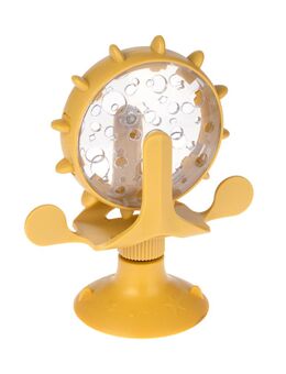 TIAKI Snack-Spielzeug Riesenrad für Katzen - L 16 x B 13,7 x H 7,7 cm