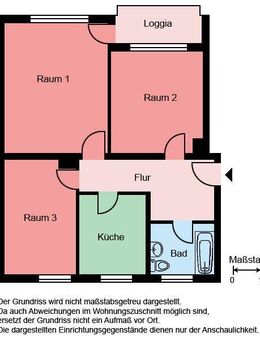 3-Zimmer-Wohnung in Menden Platte Heide - Menden (Sauerland)