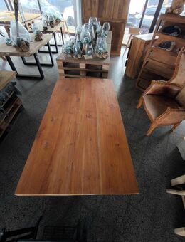 Tischplatte 160x90x5cm Tisch Schreibtisch Esstisch Massivholz Holz Teakholz - Duisburg