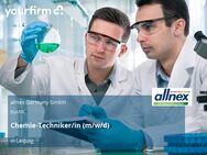 Chemie-Techniker/in (m/w/d) - Leipzig