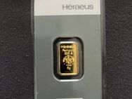 1 g Goldbarren von Heraeus - Rötz