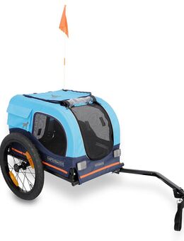 HAFENBANDE Fahrradanhänger Cabby S inkl. zwei Kupplungen - L 116 x B 52 x H 61 cm / bis 20 kg