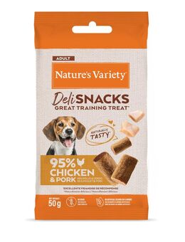 2 x Nature's Variety zum Sonderpreis! - Deli Snacks Adult mit Huhn & Lamm 2 x (12 x 50 g)