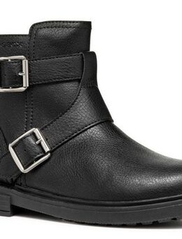 Geox J ECLAIR GIRL X Stiefelette Bikerboots, Winterstiefel, Boots mit Warmfutter