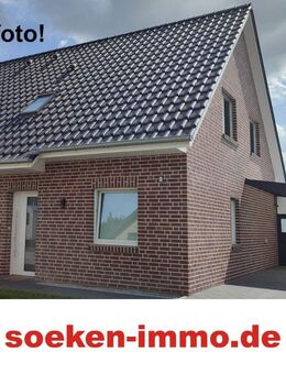 Neubaudoppelhaushälfte - noch mit erheblichen Gestaltungsmöglichkeiten! **JG2510** - Aurich
