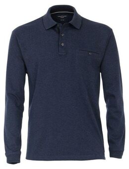 CASAMODA Langarm-Poloshirt CASAMODA Polo-Shirt Langarm gestreift