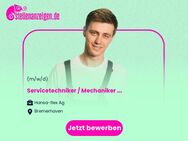 Servicetechniker / Mechaniker / Schlosser / Monteur (m/w/d) mit eigener mobiler Werkstatt - Bremerhaven