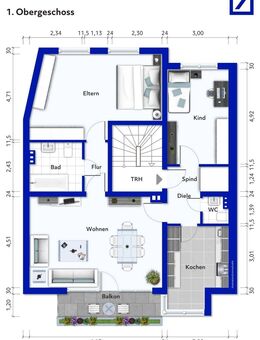 Helle 3-Zimmer-Wohnung mit Balkon, Stellplatz & neuem Bad - Köln