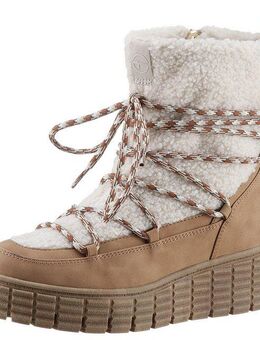 Tamaris Winterboots,Keilabsatz, Plateau, Winterstiefel, Outdoorboots, vegane Verarbeitung