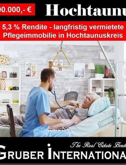 5,3 % Rendite - Pflegeimmobilie im Hochtaunuskreis zu verkaufen - Königstein (Taunus)