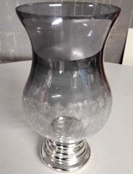 Vase Glas Silber? Dachbodenfund! - Willebadessen
